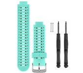 Correa de repuesto GARMIN Forerunner 25 - verde y negra