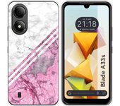 Funda Silicona Zte Blade A33s Mármol 03