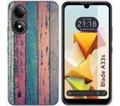 Funda Silicona Zte Blade A33s Madera 10