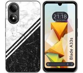 Funda Silicona Zte Blade A33s Mármol 01