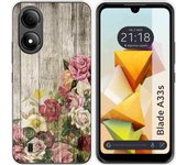 Funda Silicona Zte Blade A33s Madera 08