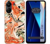 Funda Silicona Xiaomi Poco C65 Mármol 12