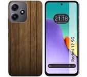 Funda Silicona Xiaomi Redmi 12 5G Madera