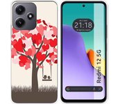 Funda Silicona Xiaomi Redmi 12 5G Pajaritos