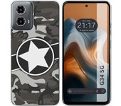 Funda Silicona Motorola Moto G34 5G Camuflaje 02