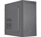 CS108BKV1 Caja PC USB 3.2 Aluminio Micro ATX Minitorre 4 Ventiladores Negro