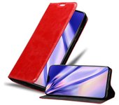 Funda Libro para Huawei MATE 30 PRO en ROJO MANZANA - Cubierta Proteccion con Cierre Magnetico, Tarjetero y Funcion de Suporte - Etui Case Cover Carcasa