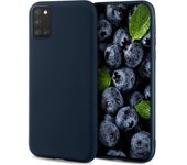 Lifestyle. Funda para Samsung A51, Azul Marino - Cover Carcasa de Silicona Líquida con Acabado Mate