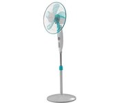 05902 Ventilador de Pie Cobre 50 W 5 Aspas 4 Velocidade Oscilante Blanco