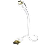 Inakustik HDMI M-M 5m cable HDMI HDMI tipo A (Estándar) HDMI tipo D (Micro) Blanco