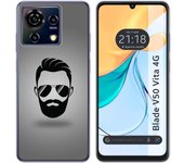 Funda Silicona Zte Blade V50 Vita 4G Barba