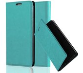 Funda Libro para Honor 5X / PLAY 5X / Huawei GR5 en TURQUESA PETROL - Cubierta Proteccion con Cierre Magnetico, Tarjetero y Funcion de Suporte - Etui Case Cover Carcasa