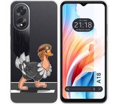 Funda Silicona Oppo A18 Avestruz