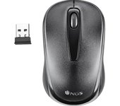 NGS EASY GAMMA ratón Ambidextro RF inalámbrico Óptico 1200 DPI