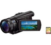 SONY FDR-AX100 4K Ultra HD Videocamara + Tarjeta SD 64GB