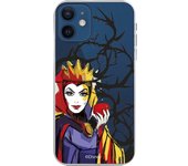 Funda para iPhone 12 Oficial de Disney Madrastra Silueta manzana - Blancanieves
