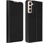 Funda Samsung Galaxy S21 Tarjetero Cierre F.Soporte – Negro