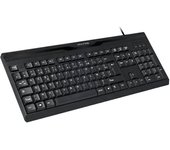 Teclado CLA-901 U - Alámbrico - Conexión USB - PC - Negro