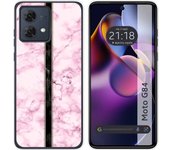 Funda Silicona Motorola Moto G84 5G Mármol 04