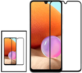 Kit 2 Película de vidrio templado 5D Cubierta completa para Samsung Galaxy M32