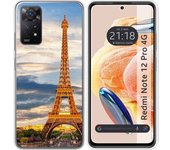 Funda Silicona Xiaomi Redmi Note 12 Pro 4G Paris