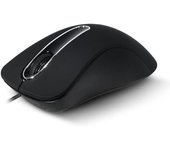Shape 3D Mouse S-3D-BK - Alámbrico - Óptico - 3 Botones - 1000 DPI - PC / Mac OS X - Negro