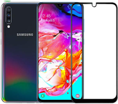 5D Película de vidrio semperada completa para Samsung Galaxy A70