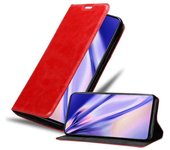 Funda Libro para Xiaomi Mi 9T / 9T PRO en ROJO MANZANA - Cubierta Proteccion con Cierre Magnetico, Tarjetero y Funcion de Suporte - Etui Case Cover Carcasa