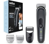 Braun BodyGroomer BG5340 Negro, Plata