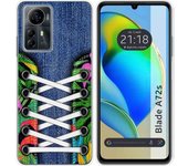 Funda Silicona Zte Blade A72s Zapatillas 13