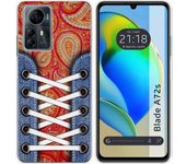 Funda Silicona Zte Blade A72s Zapatillas 10