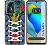 Funda Silicona Zte Blade A72s Zapatillas 12