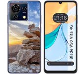 Funda Silicona Zte Blade V50 Vita 4G Sunset