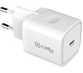 Celly TC1USBC20WWH cargador de dispositivo móvil Blanco Interior