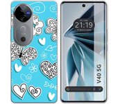 Funda Silicona Vivo V40 5G Mariposas