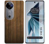 Funda Silicona Vivo V40 5G Madera