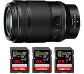 Z MC 105mm f/2.8 VR S Macro + 3 SanDisk 128GB UHS-II 300 MB/s + PDF  pulgadas pulgadas20 TÉCNICAS PARA MEJORAR SUS F
