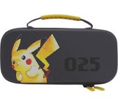 PowerA 1521515-01 funda para consola portátil Funda protectora rígida Nintendo Gris, Amarillo