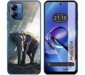 Funda Silicona Motorola Moto G14 Elefante