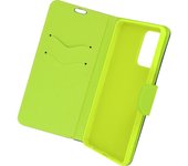 Funda Samsung Galaxy A52 Tarjetero Soporte Vídeo Fancy Style Azul