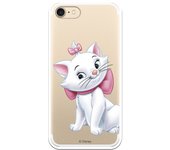 Funda Oficial Disney Marie Silueta transparente para iPhone 7 - Los Aristogatos