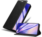 Funda Libro para Samsung Galaxy A51 en NEGRO ANTRACITA - Cubierta Proteccion con Cierre Magnetico, Tarjetero y Funcion de Suporte - Etui Case Cover Carcasa