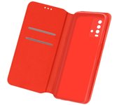 Funda Xiaomi Redmi 9T libro billetera F. Soporte – Rojo