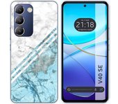 Funda Silicona Vivo V40 SE 5G Mármol 02