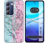 Funda Silicona Vivo V40 SE 5G Mármol 08