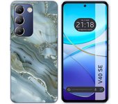 Funda Silicona Vivo V40 SE 5G Mármol 09