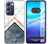 Funda Silicona Vivo V40 SE 5G Mármol 05