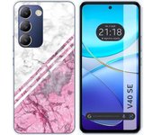 Funda Silicona Vivo V40 SE 5G Mármol 03