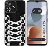 Funda Silicona Zte Blade A73 4G Zapatillas 03