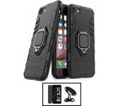 5D anti-PY Kit de película + 3x1 Cubierta de defensor militar + soporte magnético de automóvil